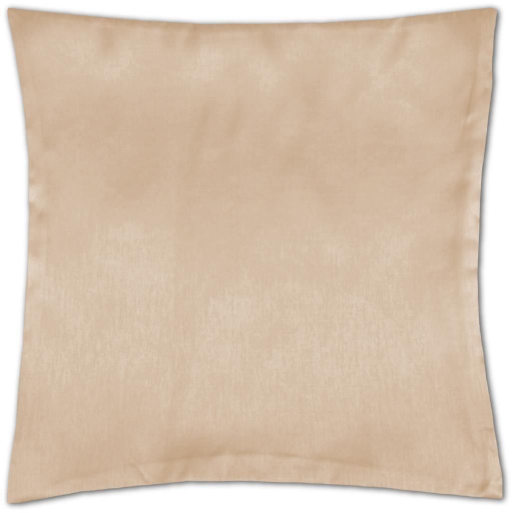 Kissenhülle Alessia (40x40cm) Kissenbezug Dekokissenbezug Zierkissenbezüge ohne Füllung, Farbe: Beige