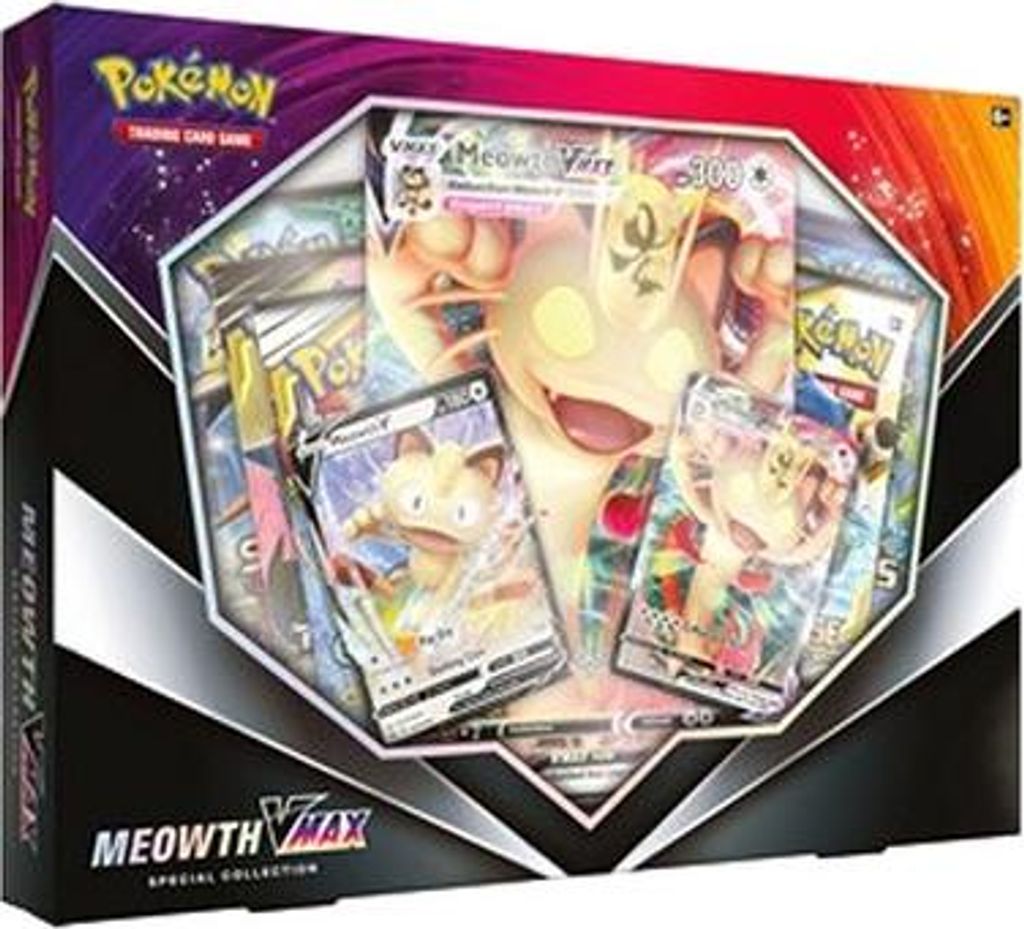 Pokemon Meowth VMAX Special Collection