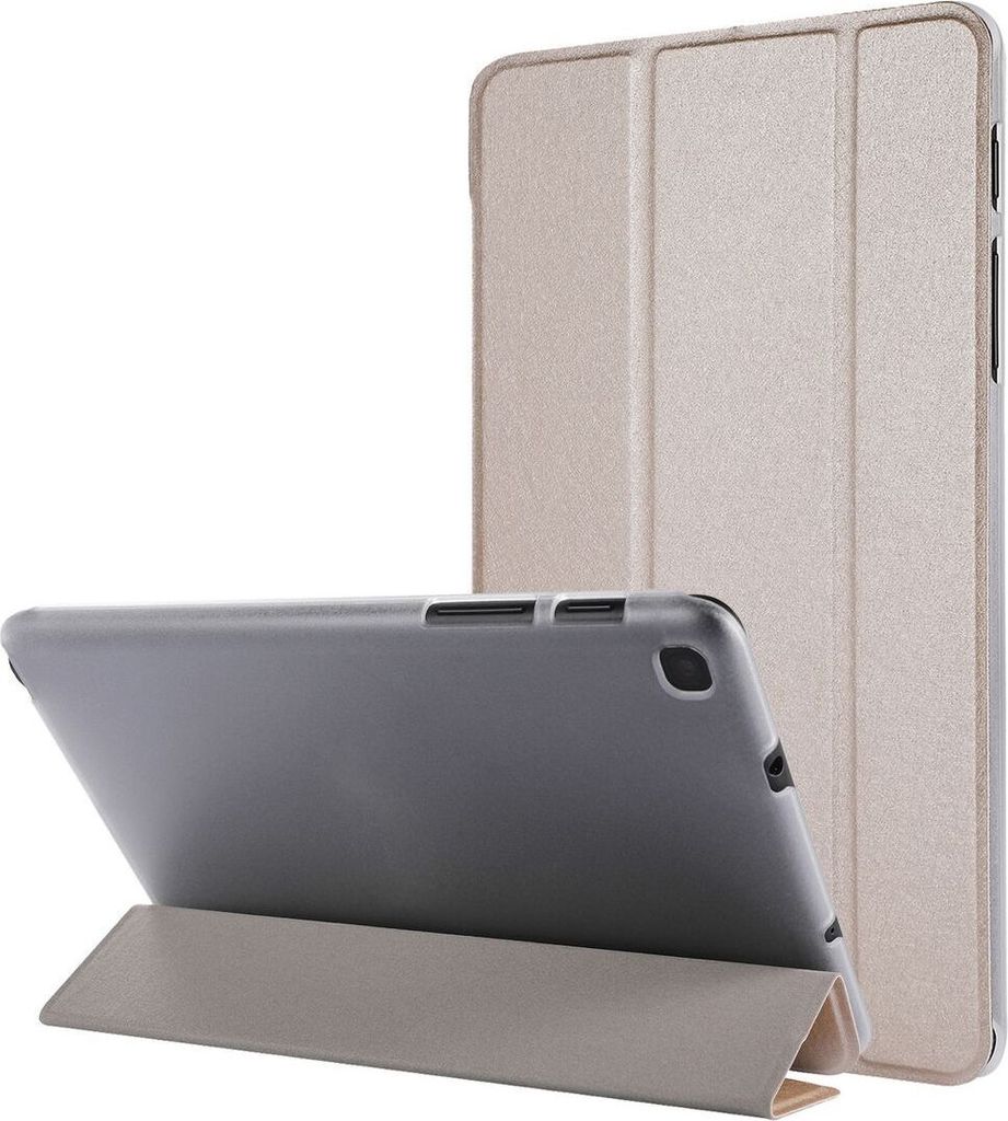 Tablethülle für Samsung Galaxy Tab A7 Lite Schutztasche Wallet Cover 360 Case Etuis Gold
