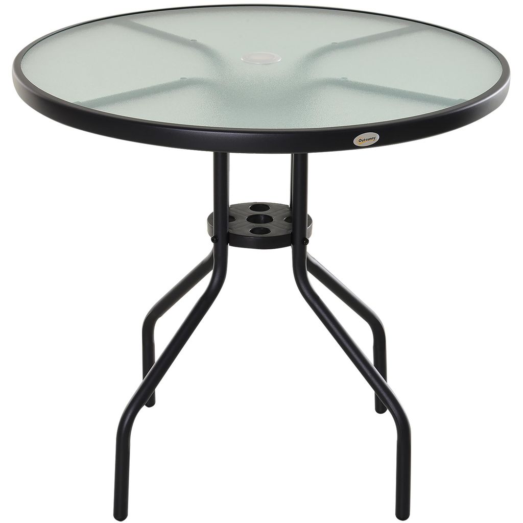 Outsunny Gartentisch Balkontisch Bistrotisch Garten Produktbild 