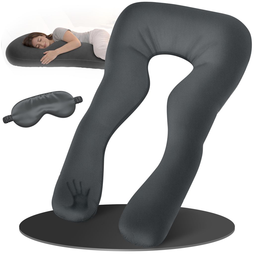 Cuscino per chi dorme sul fianco ELONEO con fodera, cuscino Immagine del prodotto 