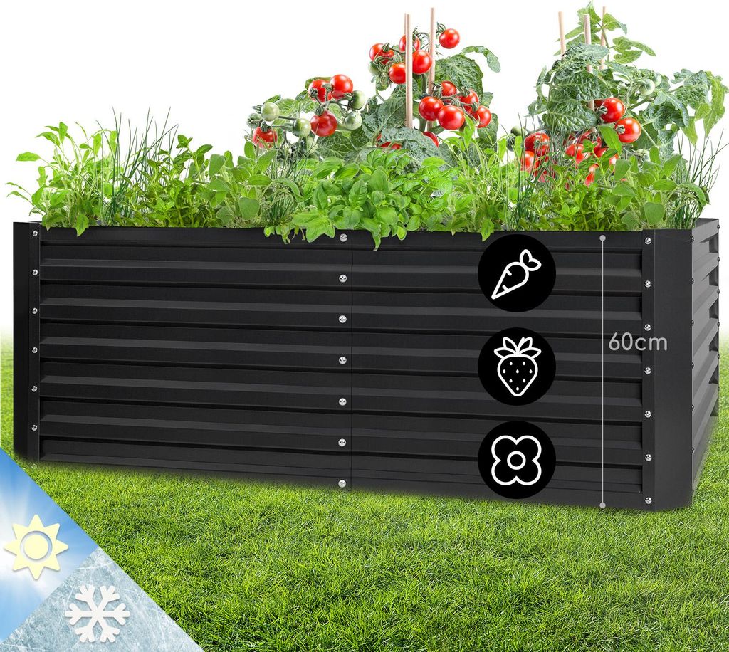 Blumfeldt Jardiniere sur Pieds, Espace Potager sur Pied Image du produit 