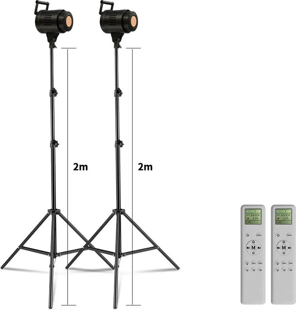 Éclairage photo balance des blancs lumière du jour avec trépied