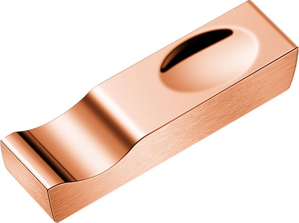 Kissenförmige Essstäbchenablage, matt gebürstetes Spiegelfinish, lebensmittelecht, für Sushi-Stäbchen, Essstäbchenablage, Küchenhelfer