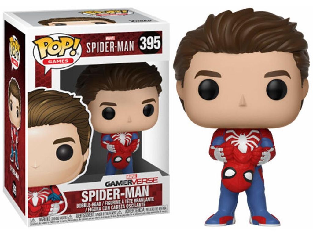 Figurka Funko Pop! Marvel Spider-Man (bez maski) winylowa Immagine del prodotto 