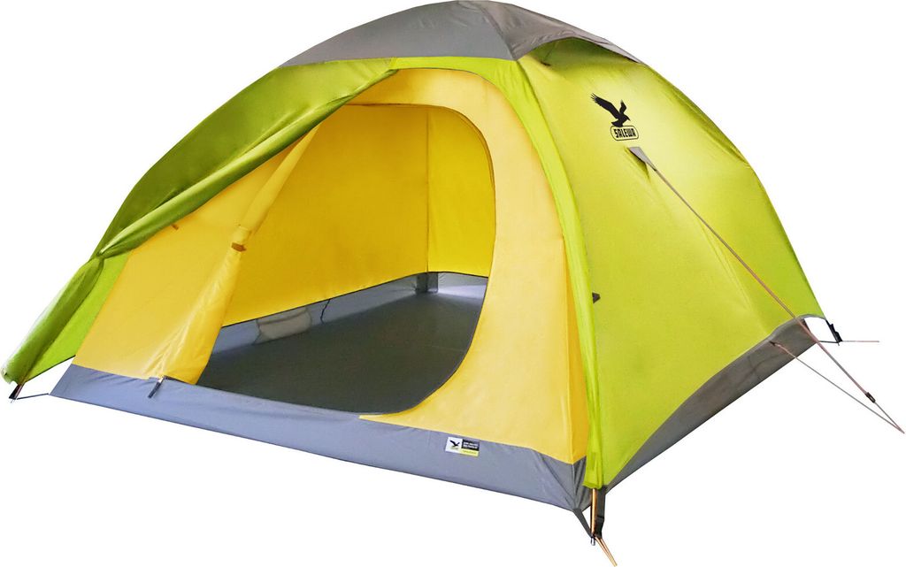 Salewa 3 Personen Kuppelzelt Iglo Zelt Atlas III mit Doppelwand-Konstruktion