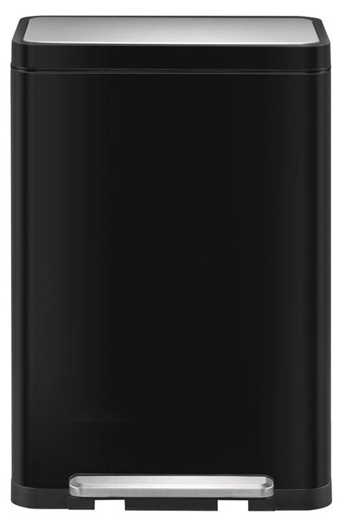 EKO - X-Cube Poubelle à pédale 45 litres - Steel Stainless Image du produit 