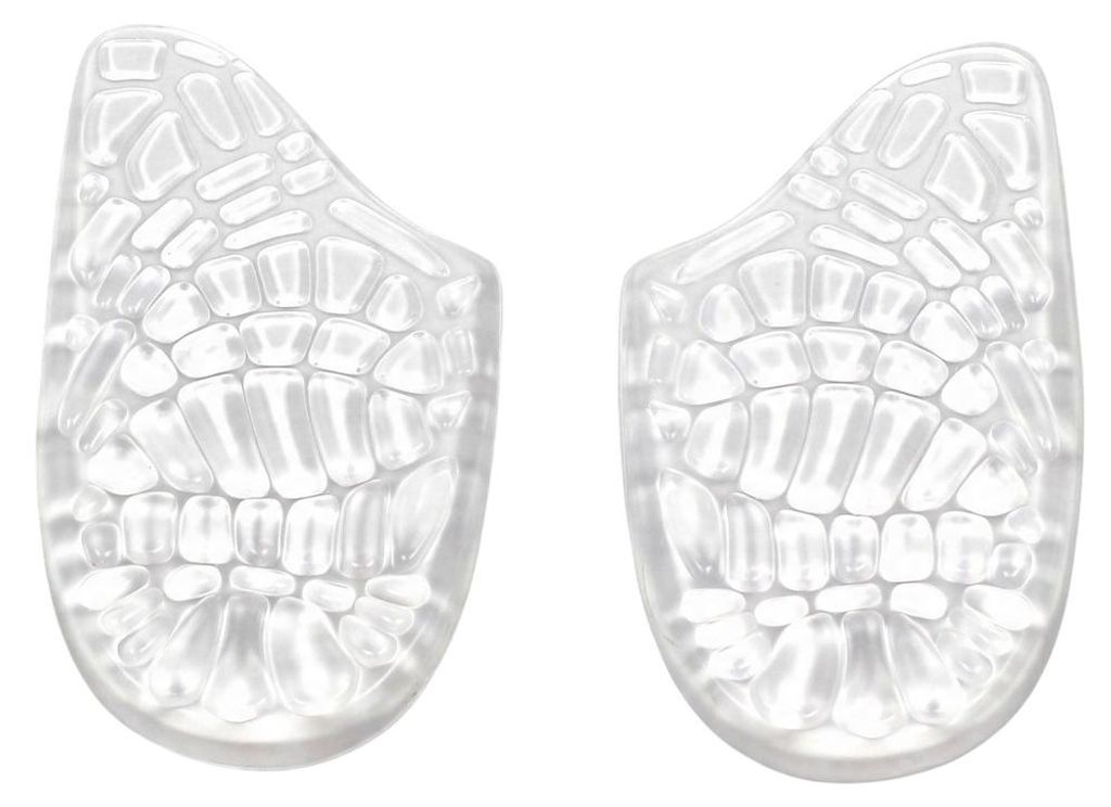 Coccine - "Air" Fersen-Pads für Herren/Damen Uni(2er-Pack) PP5727 (Einheitsgröße) (Transparent)
