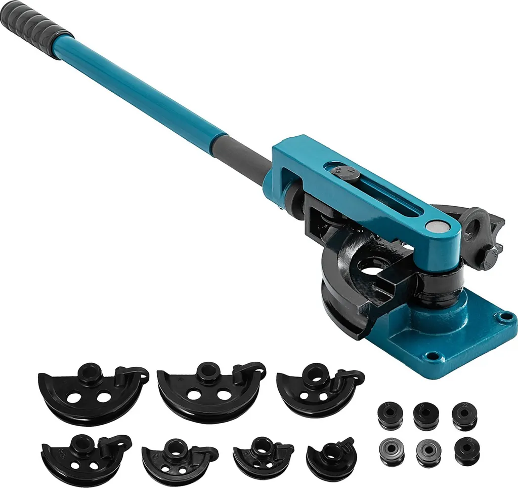 Curvatubi a Mano Professionale - Piegatubi 10-25 mm per Idraulica e Auto