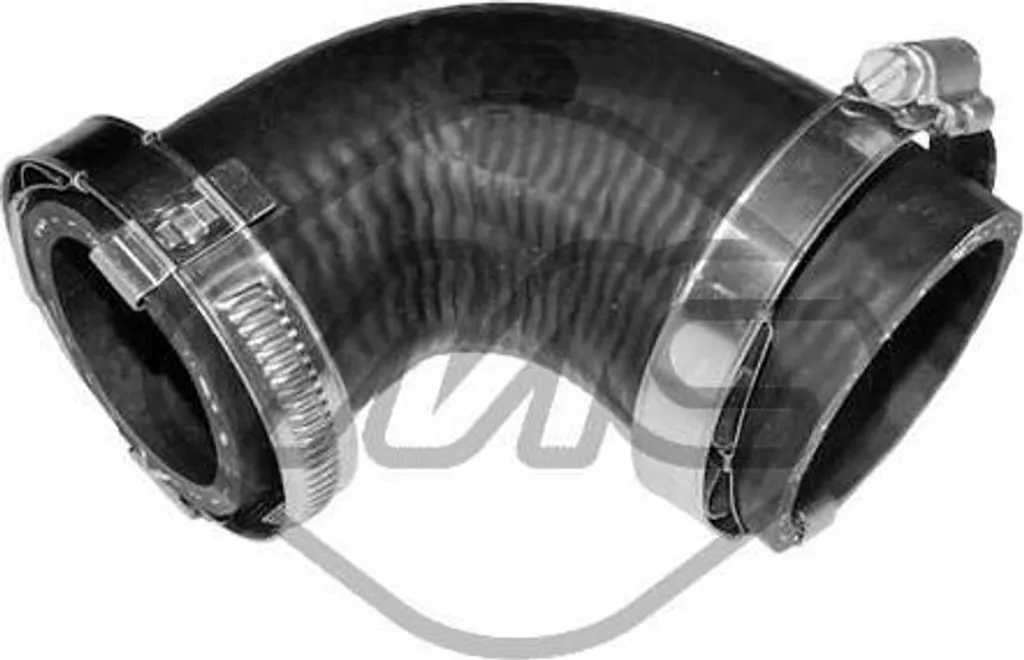 Tuyau d'air de suralimentation Metalcaucho 98611 OE 835037 pour Vectra