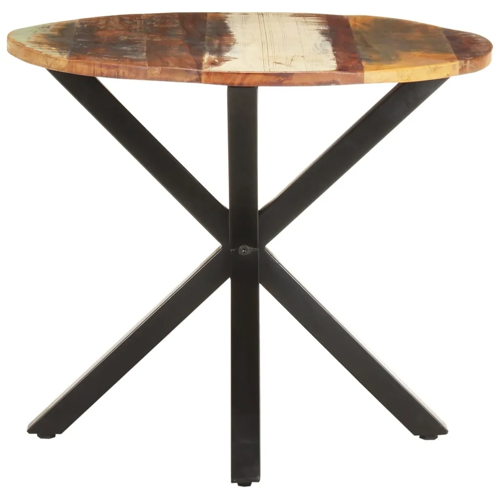 Table d'appoint bout de canapé bois massif 68cm pour café et déco - 11