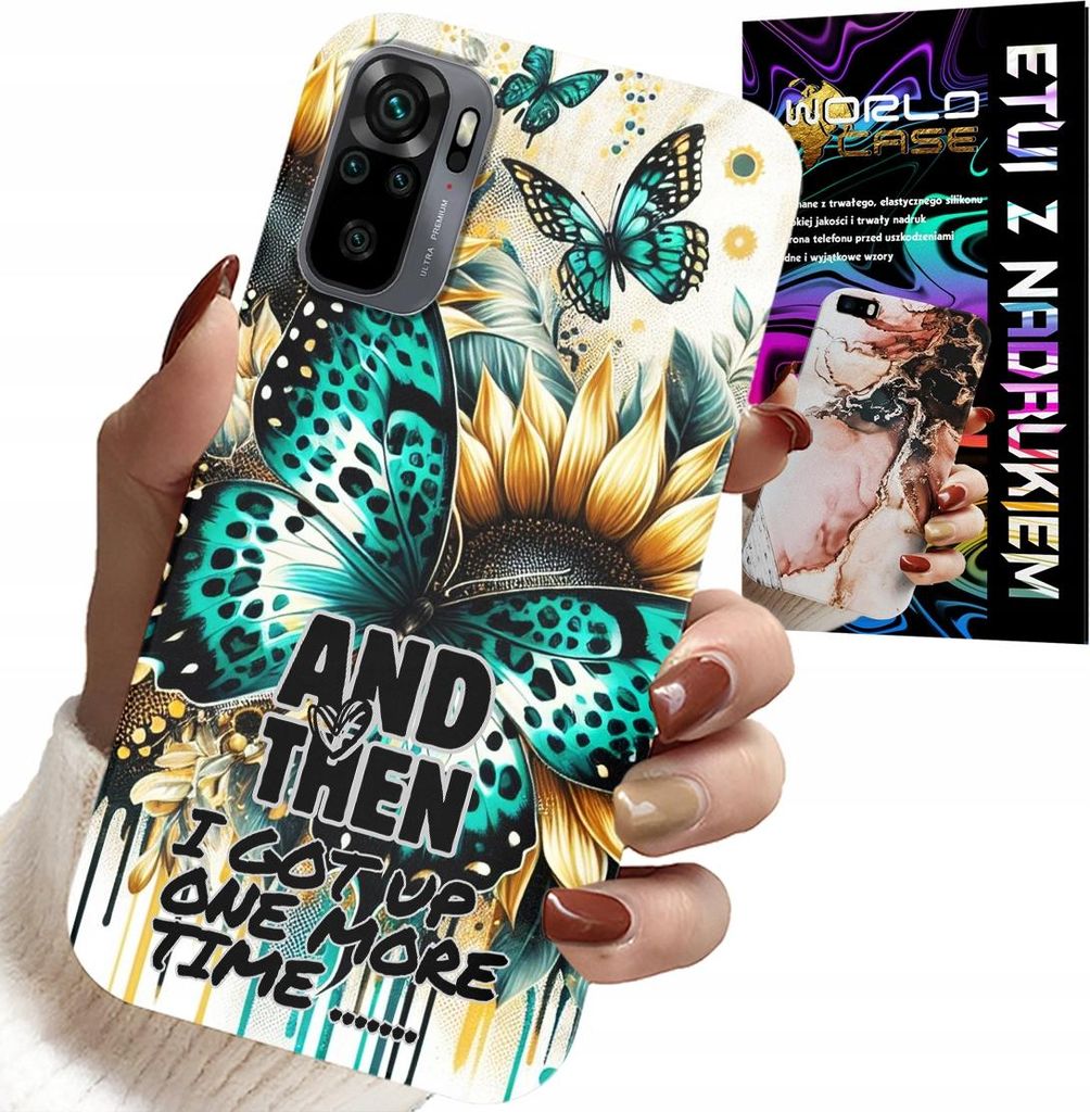 Hülle Für Xiaomi Note 10 / 10S - Und Dann Bin Ich Aufgestanden, Feminine Designs + Folie