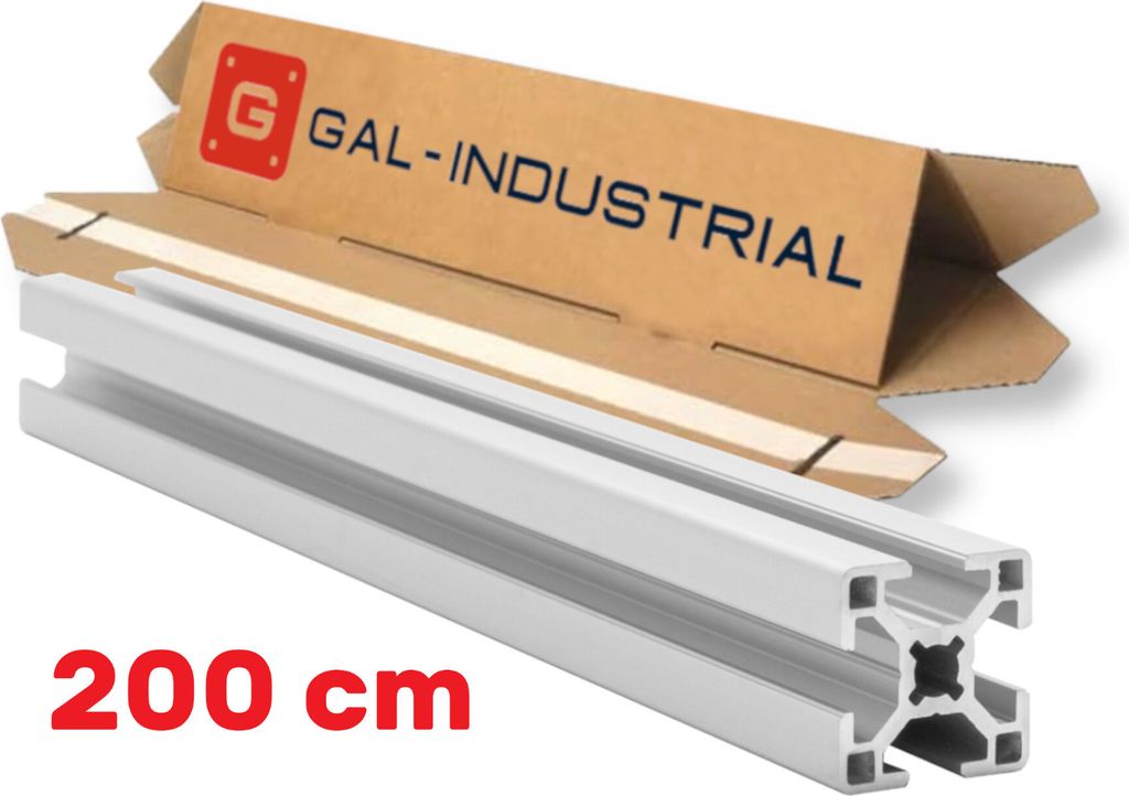GAL-INDUSTRIAL | Profilo strutturale in alluminio - 30x30mm Immagine del prodotto 