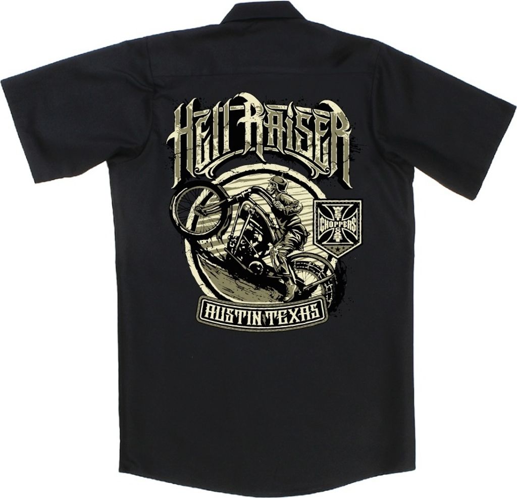 West Coast Choppers Hell Raisers Hemd Grösse: S