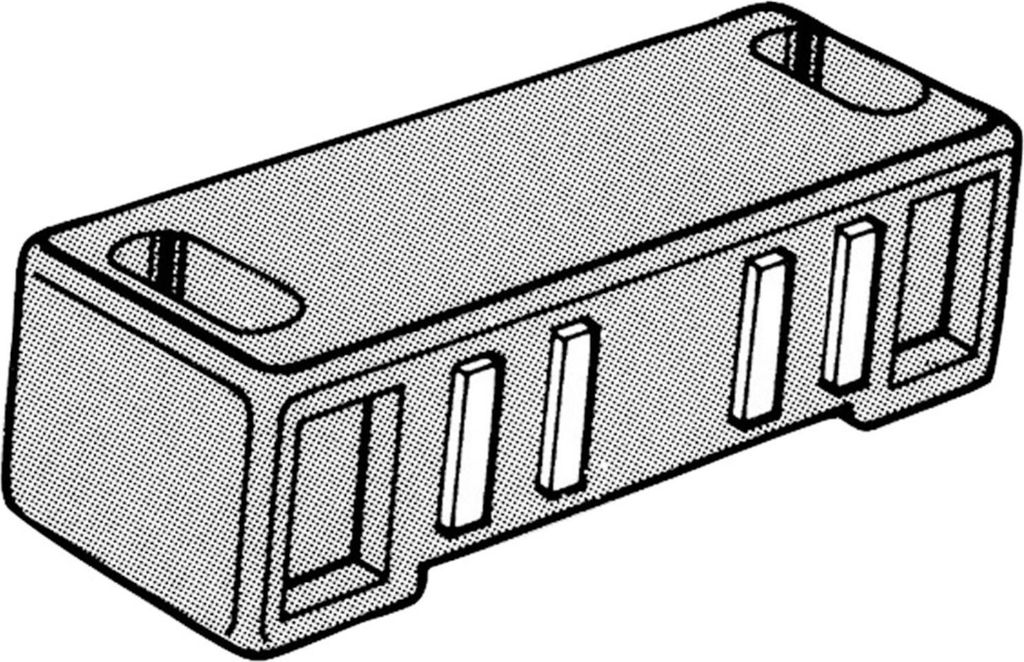 Magnetschn.Nr.11 00 40 weiß Sen. Y7 7Kg