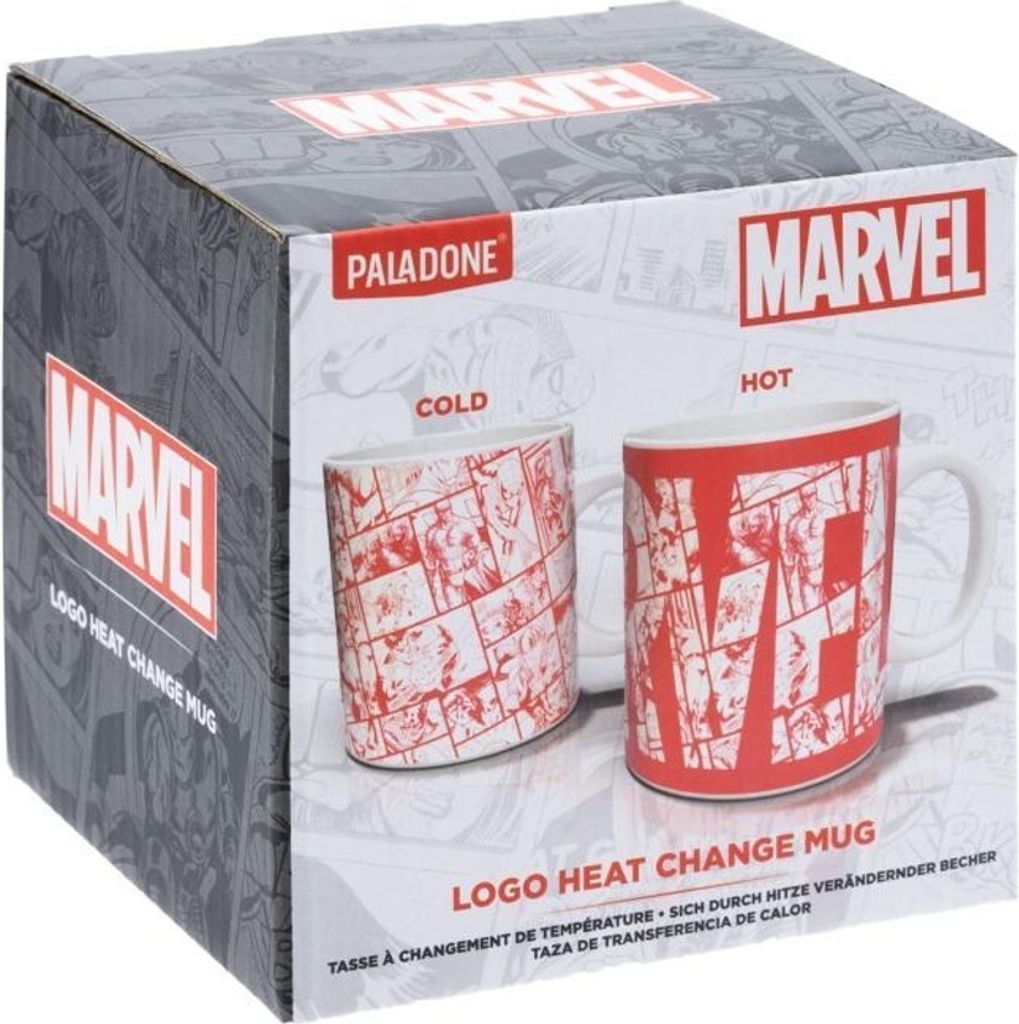Hrnček s meniacim sa logom Marvel Obrázok produktu 