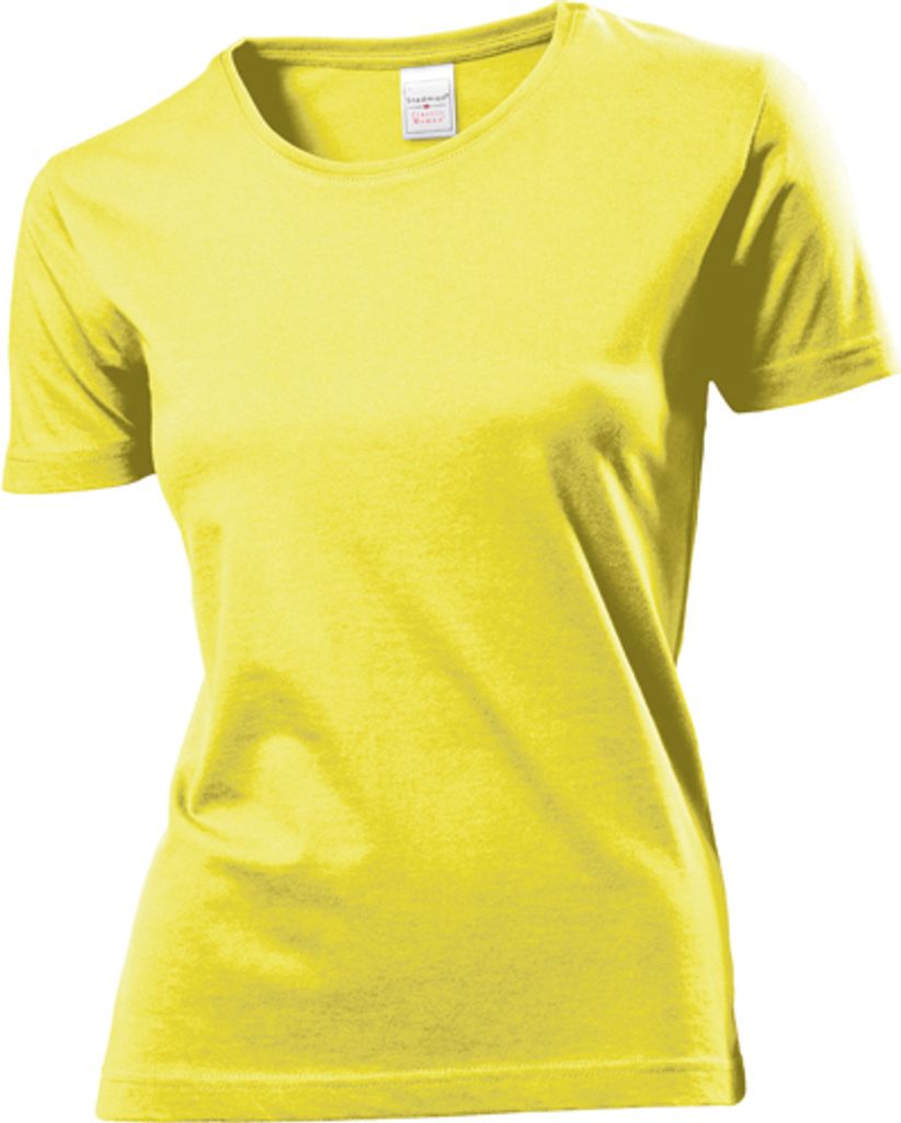 Stedman ST2600 | Classic Ladies Damen T-Shirt - Farbe: Yellow - Größe: XXL