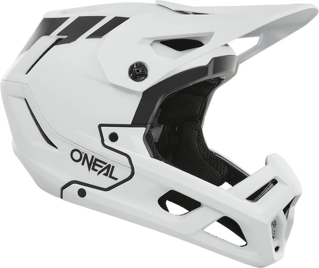Casque Oneal SL1 Crest Blanc/Noir XL avec Ventilation Optimisée VTT