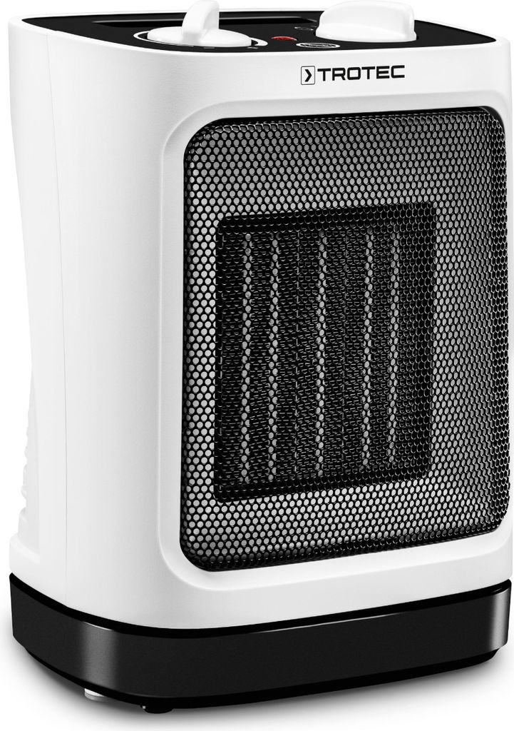 TROTEC TFC 17 E Keramik-Heizlüfter | Keramik-Heizung | 60° -Oszillation | 2000 Watt Heizleistung für Räume bis 24m² / 60m³
