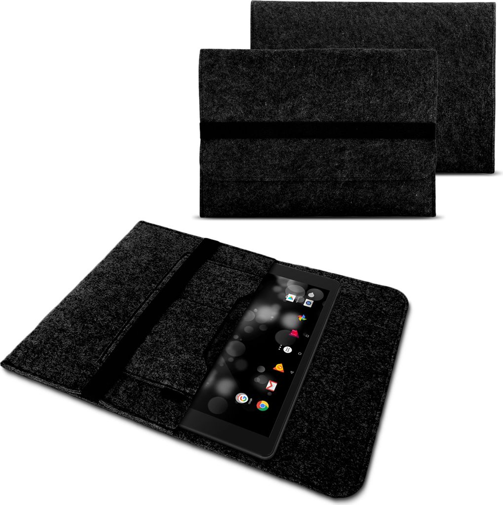 Sleeve Tasche für Microsoft Surface 3 Hülle Filz Schutzhülle Case Sleeve CoverFarben:Dunkel Grau