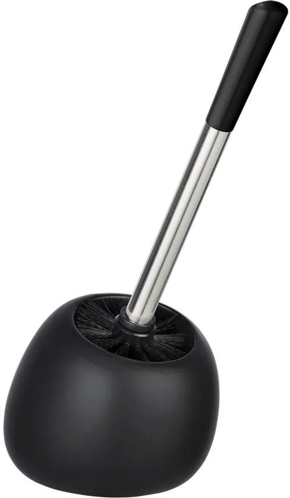 Support papier toilette céramique noir pour salle de bain moderne