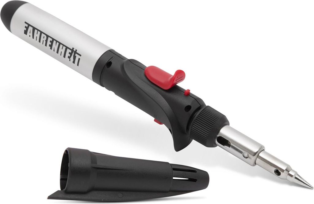 3-in-1 Multifunktions-Gaslötset – Lötkolben, Brenner & Heißluft – Tragbar & Kabellos – 1300 °C Flamme / 200–400 °C Löttemperatur – ...