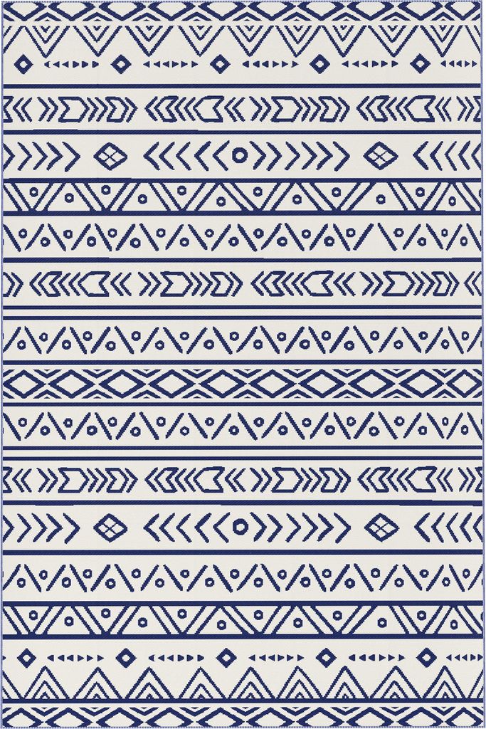 Outdoor Teppich robuster Wetterfest Outdoorteppich, Carpet mit Boho-Style, Outdoor-Teppich für Wohnzimmer Balkon