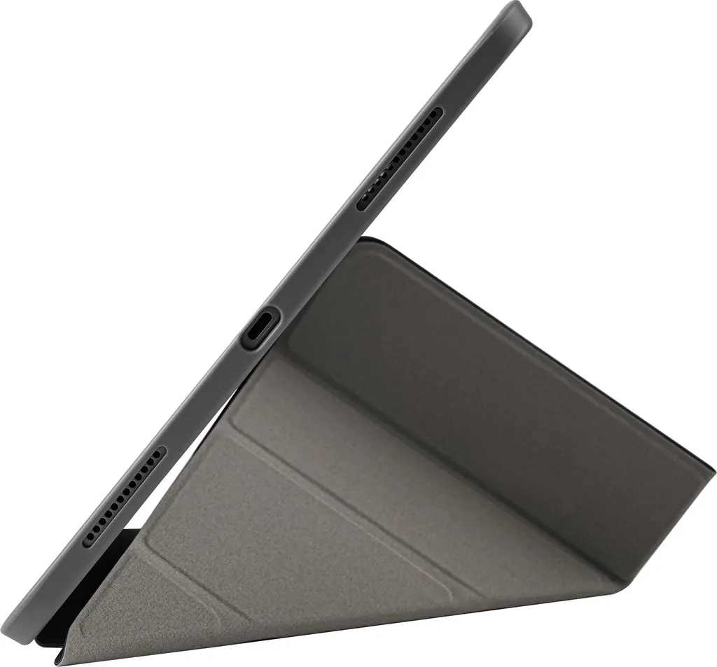 Support iPad Pro 13 M4 M5 Coque Bureau Ajustable pour Mode Vidéo Gris