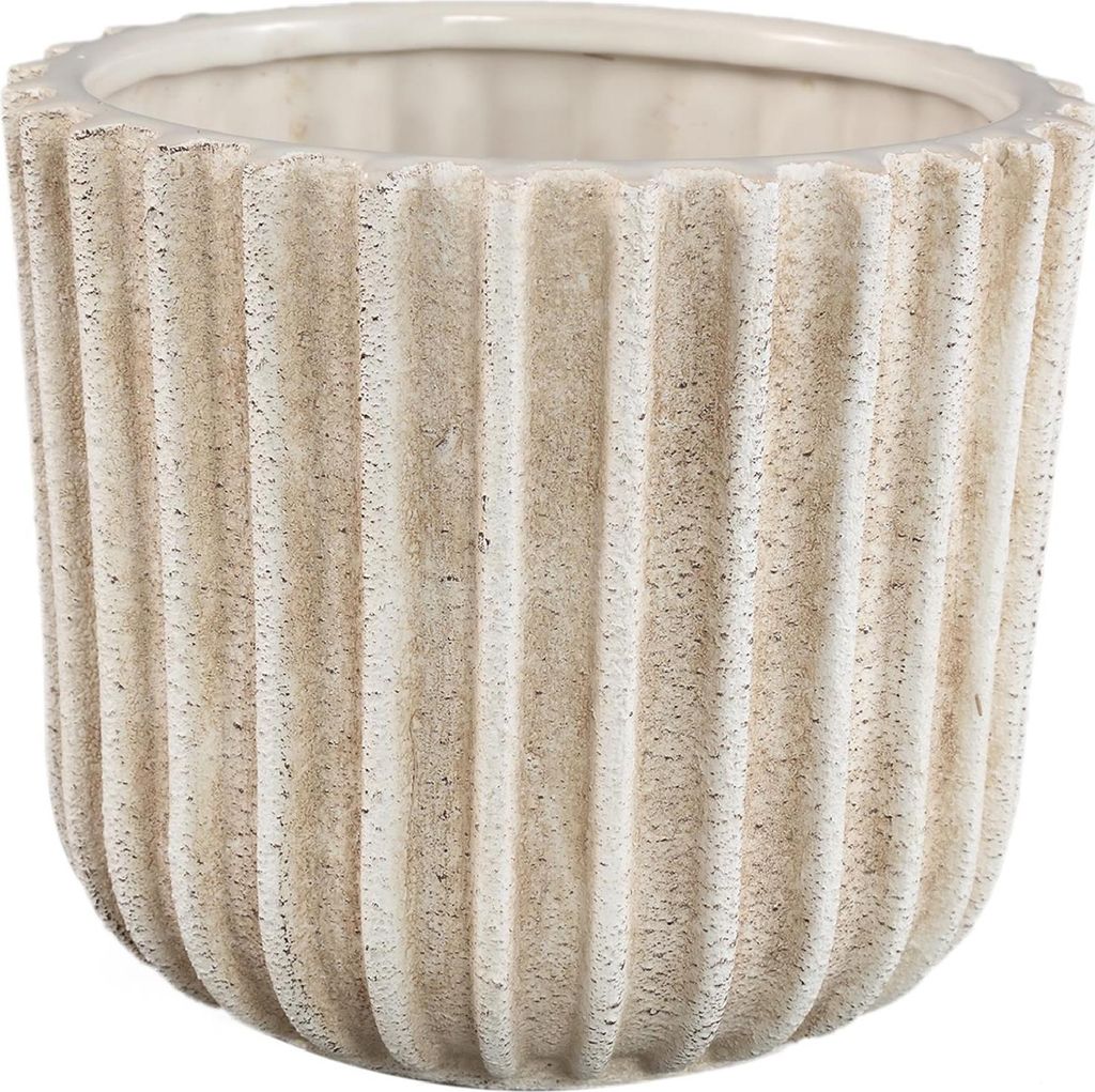 PTMD - Topf Ghada - Beige - 18x18x16cm