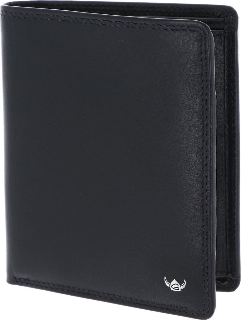 Golden Head Leder Geldbörse Polo RFID Protect Kombischeintasche 1249 Black schwarz