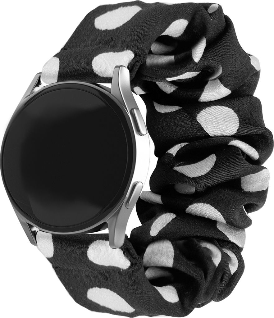 Strap-it Samsung Galaxy Watch 4 40mm Scrunchie Armband (Punkte)
