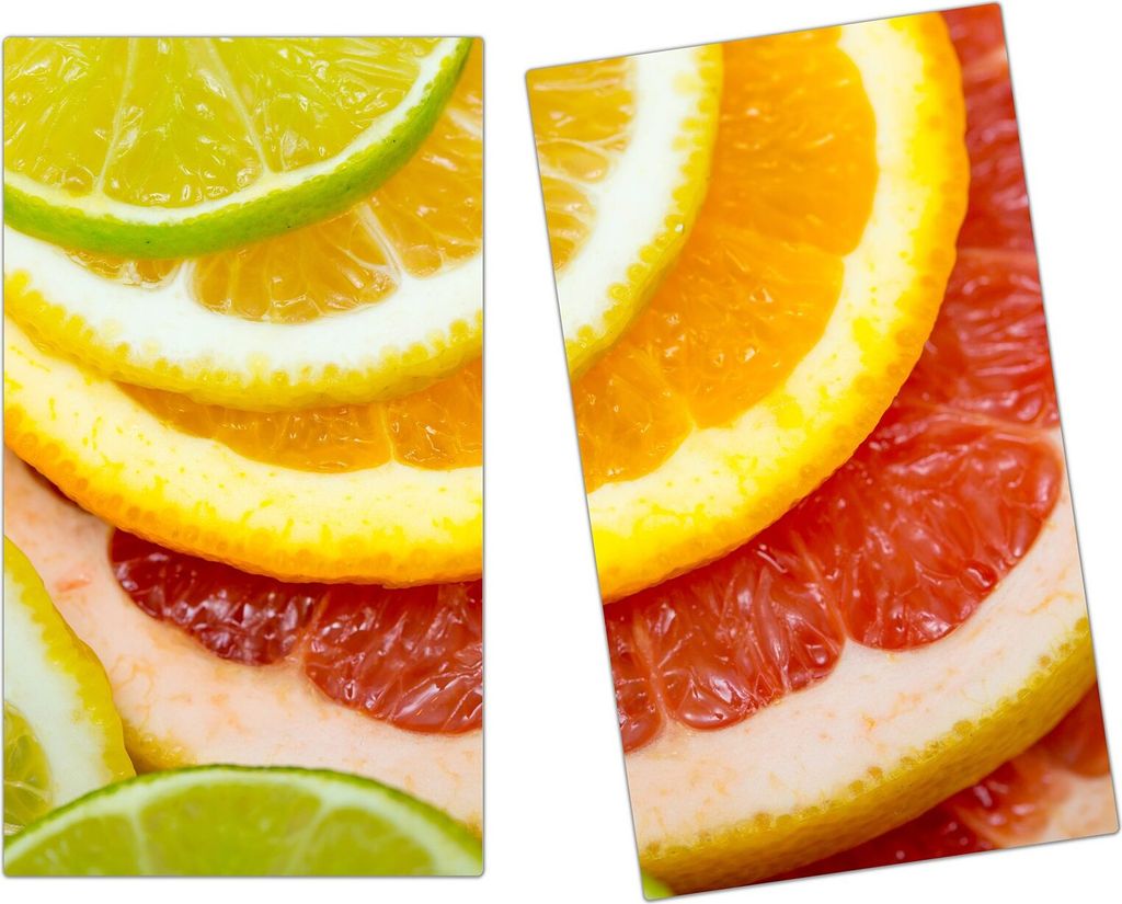 Spritzschutz Herdabdeckplatte Schneidebrett aus Glas Produktbild 