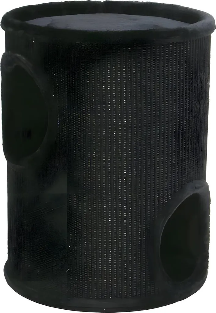 Tiragraffi a Barile DASHA I Nero 50cm | Arredo Gatti Moderno