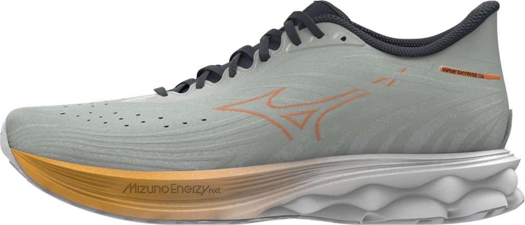 Mizuno Wave Skyrise 6 - mercury/tangelo/nimbus cloud, Größe:46