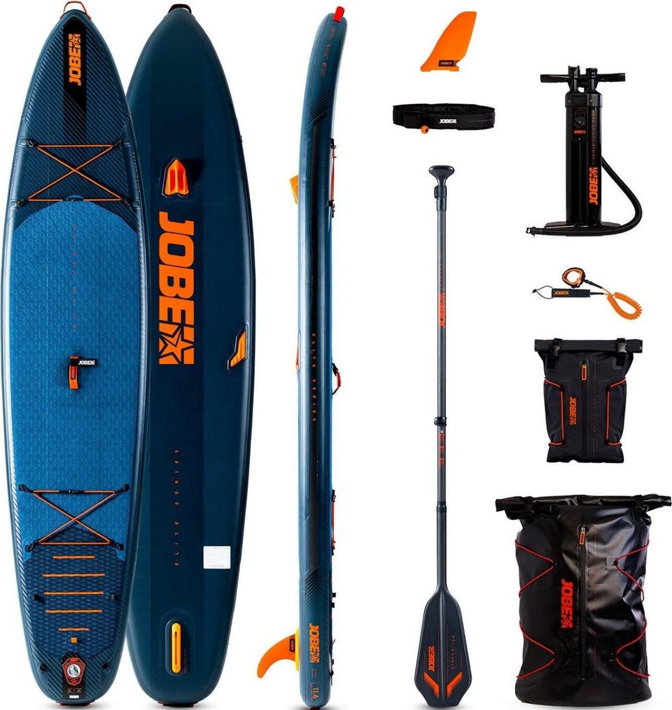 Jobe DUNA SUP 11.6 Package ELITE Surf Stand up Paddle Board Komplettset 350cm