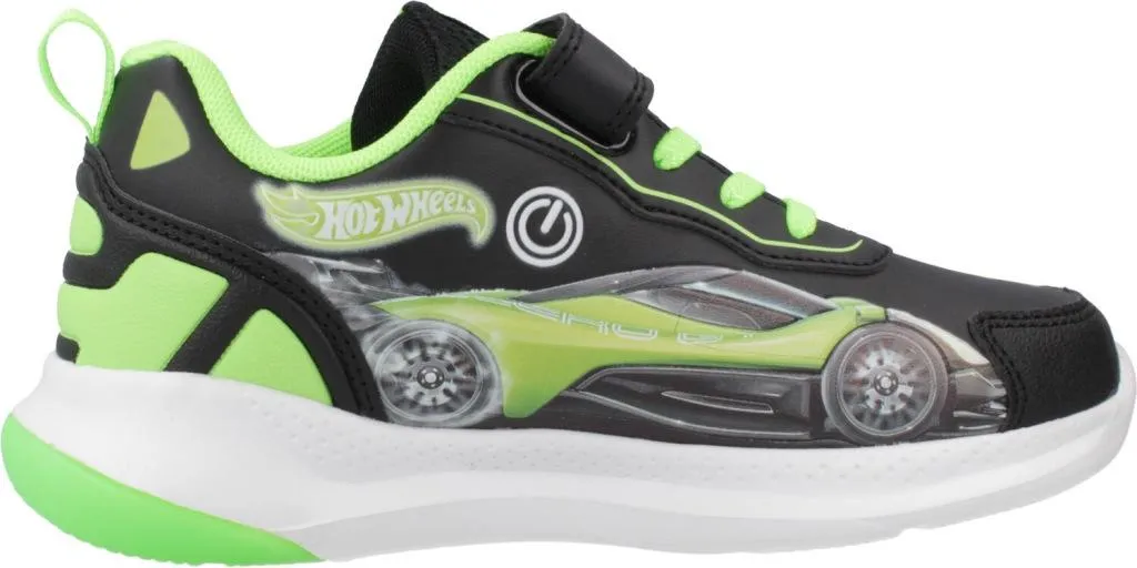 Baskets Primigi Hot Wheels Noir : Chaussures Garçon à Scratch Taille 28 - 4