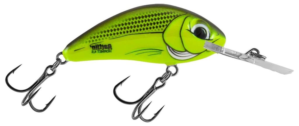 Salmo Rattlin Hornet Wobbler Chartreuse 4,5cm Produktbild 