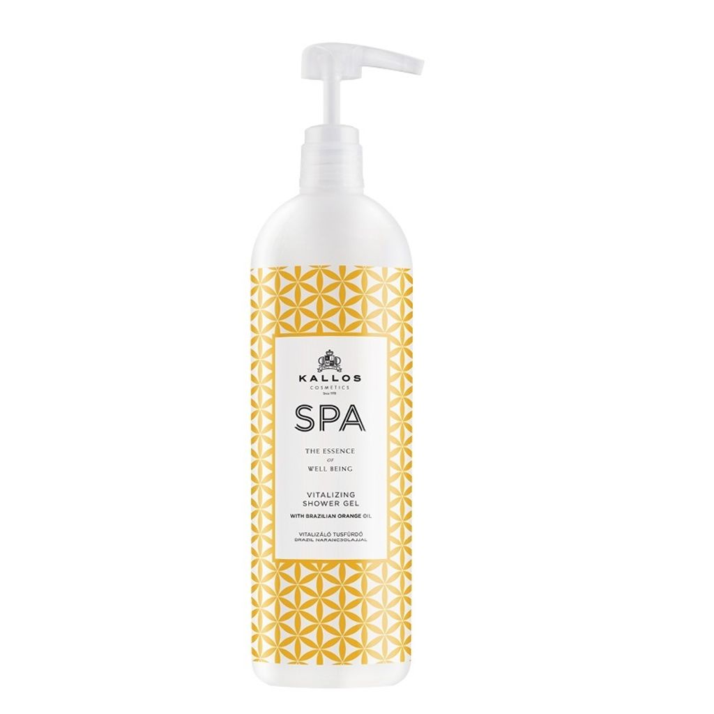 Kallos Spa Vitalizing Shower Gel with Brazilian Orange Oil 1000ml