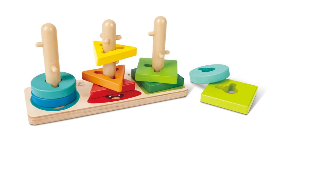 Hape HAPE mediniai blokeliai Monster Twist & Stack, E0494A