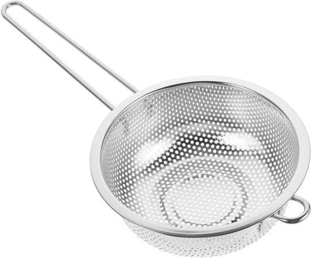 Cuillère à légumes en acier inoxydable avec passoire intégrée inox 30cm