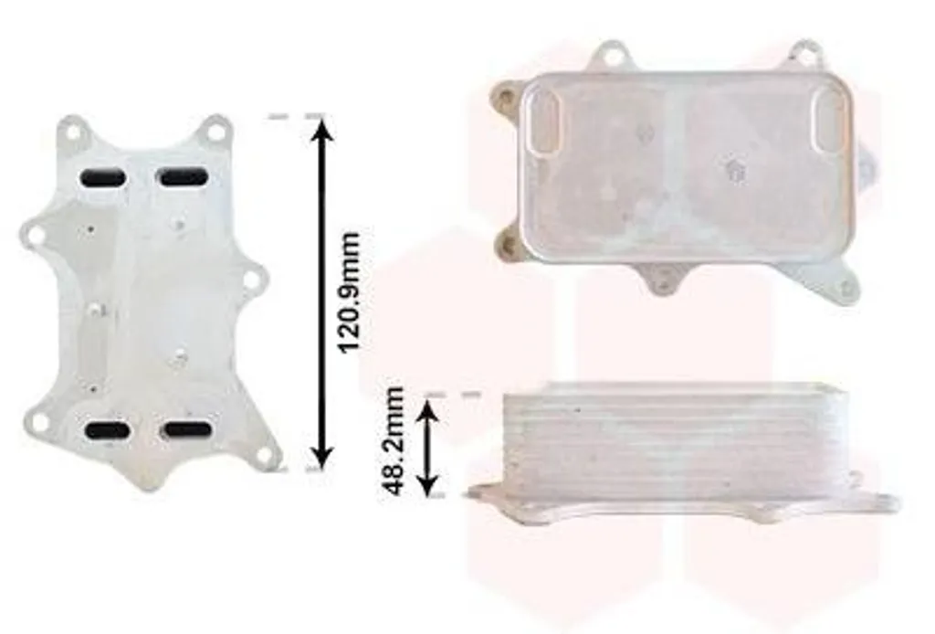 Radiateur d'huile moteur pour Mercedes-Benz Classe C Break et Berline