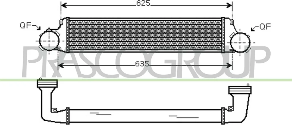 Réparer fuite turbo BMW E46 X3 avec l'Intercooler PRASCO OE 17517789793