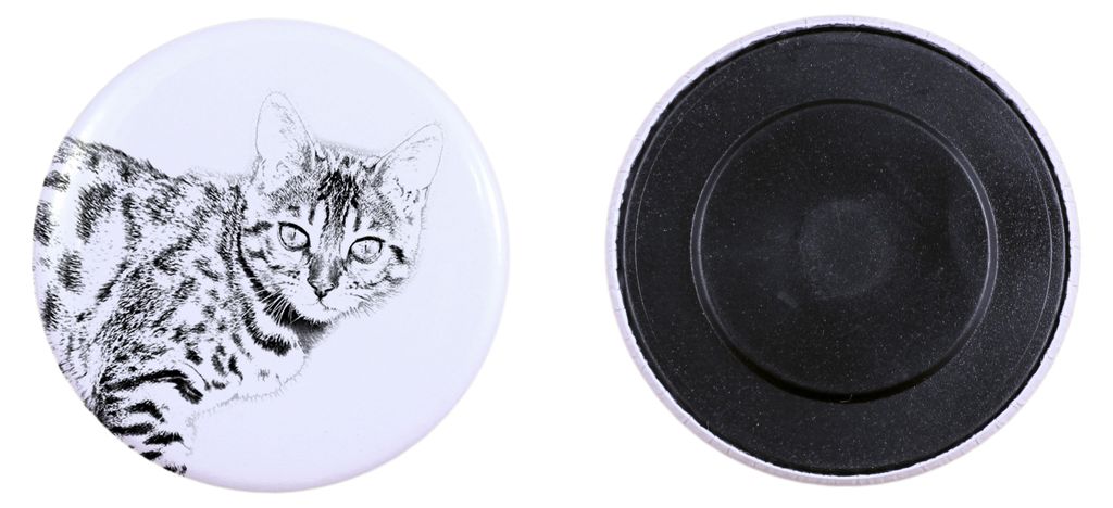 Bengalisch - Sammlung von einzigartigen Magneten, eigenes Foto, Marke Art-Dog