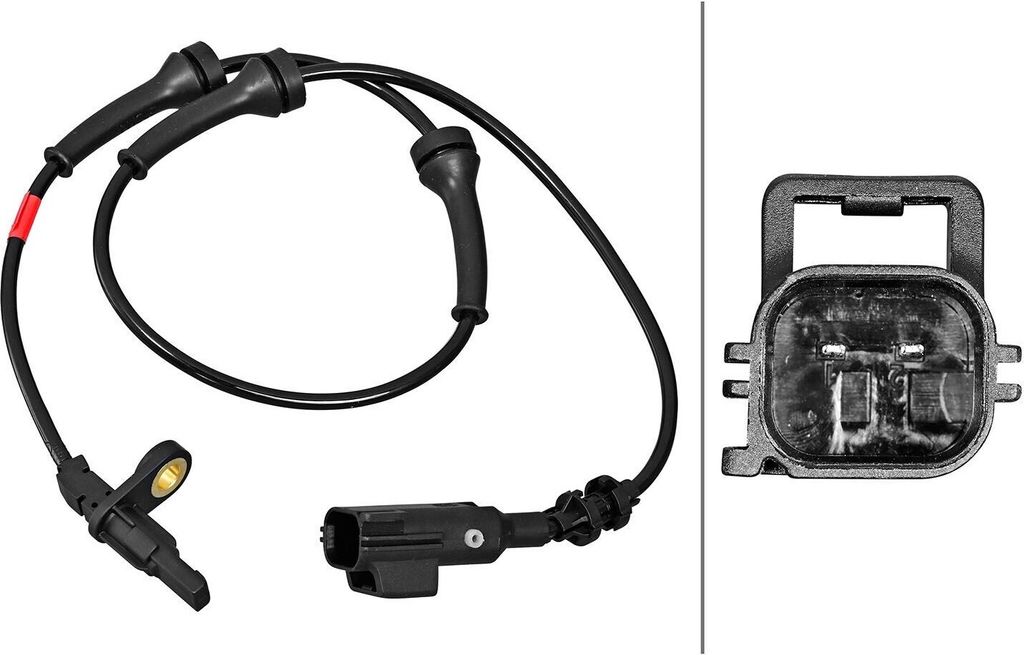HELLA ABS Sensor Raddrehzahl Hinten für LAND ROVER Range Rover Evoque (L538) 6PU 358 217-081