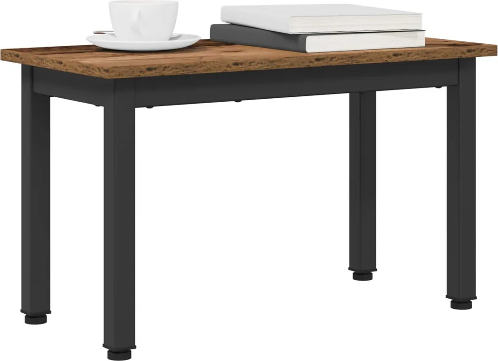 SYFAX™ Tavolino Basso 60x30x36 cm Legno Massiccio Vecchio per Living Moderni