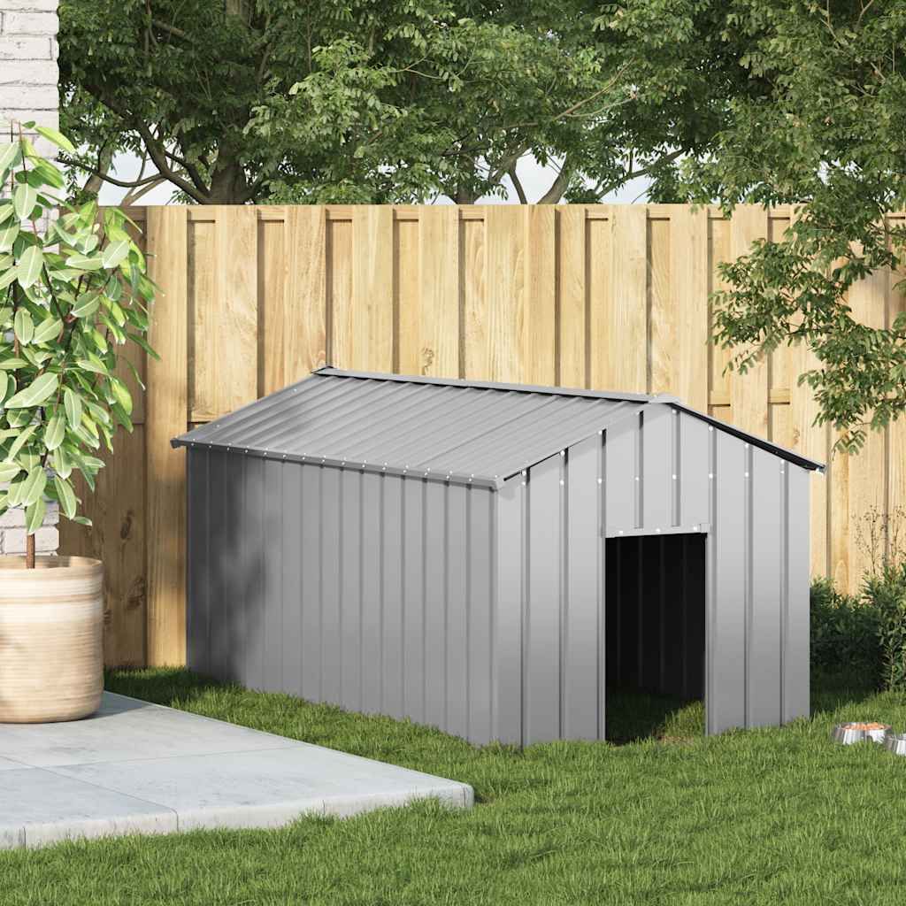Stabli Möbel Hundehütte mit Dach 114x202x101cm Verzinkter Stahl - Hunde-Transportboxen Neu design683378
