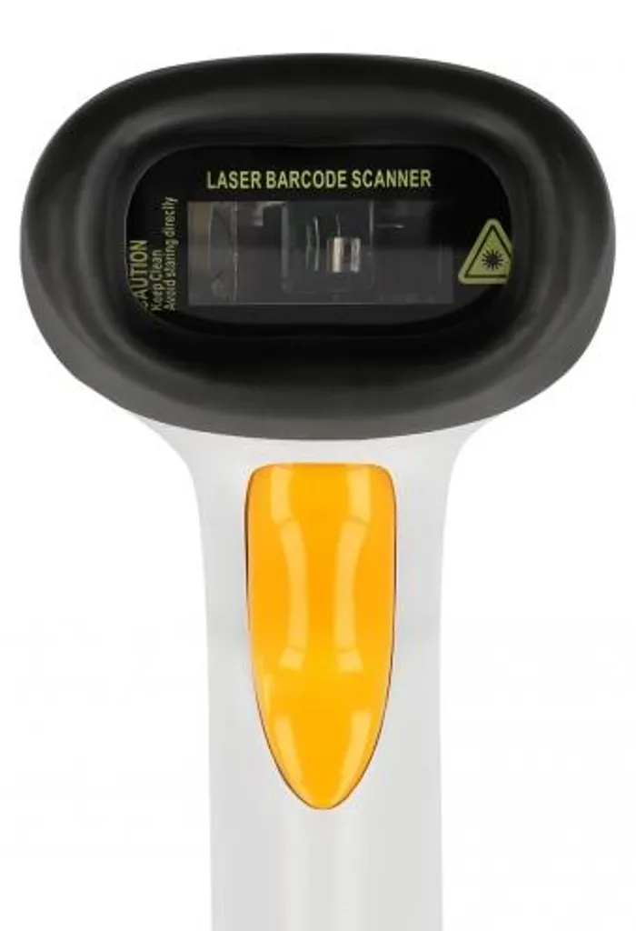 Scanner de Code-Barres 1D DELOCK avec Câble USB de 1,5m Noir et Robuste