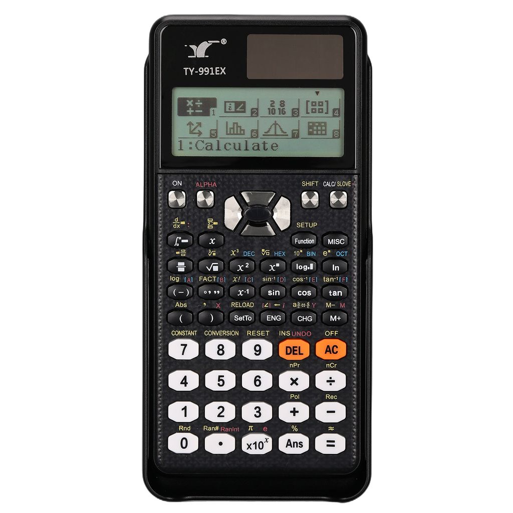 Vedecká kalkulačka, matematická kalkulačka s 552 funkciami, Obrázok produktu 