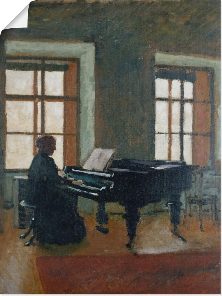 ARTland Poster Am Klavier. 1910 Größe: 60x80 cm