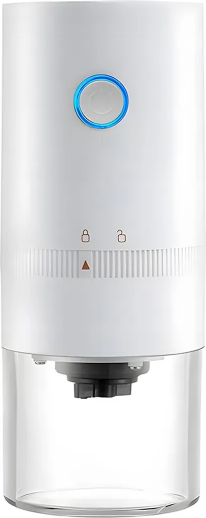 Moulin à café lames céramique réglable - Broyeur USB haute précision